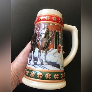 1993 Budweiser Holiday series mug in EUC